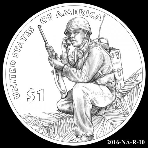 2016 Presidential $1 Coin Design Candidate 2016-NA-R-10