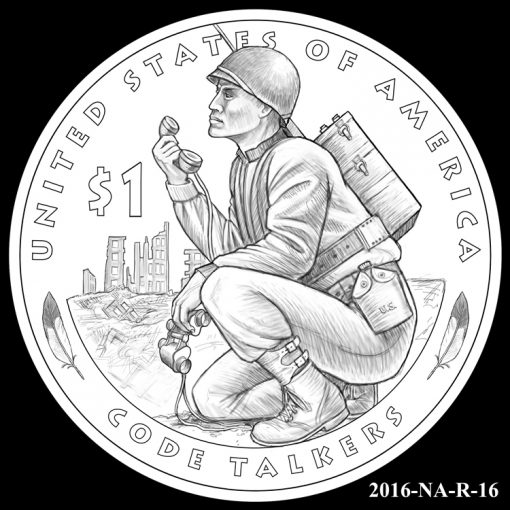 2016 Presidential $1 Coin Design Candidate 2016-NA-R-16