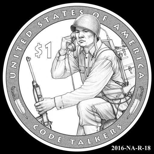 2016 Presidential $1 Coin Design Candidate 2016-NA-R-18