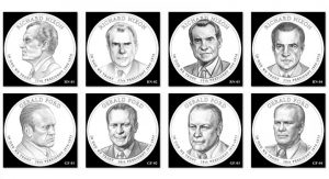 2016 Presidential $1 Coin Designs Feature Nixon and Ford