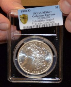 Collectors Universe 50 Millionth Certified Collectible is Morgan Dollar