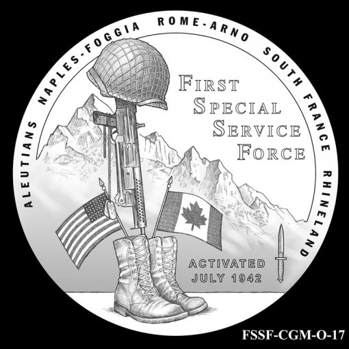 First Special Service Force Design Candidate FSSF_CGM_O_17