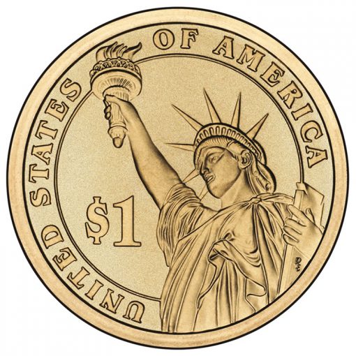 Reverse of Presidential $1 Coins