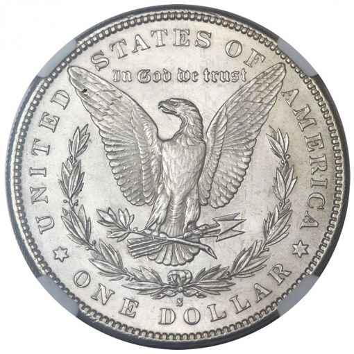 1892-S Silver Dollar - Reverse