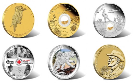 2014 Australian Silver and Gold Coins for May