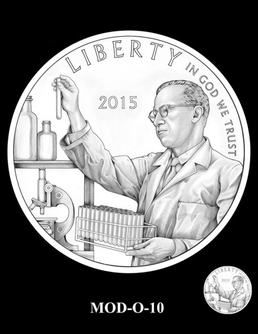 2015 March of Dimes Commemorative Coin Design Candidate MOD-O-10