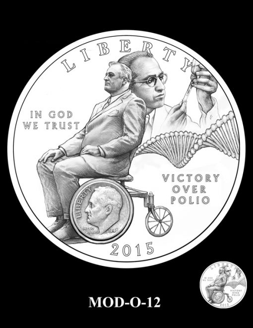 2015 March of Dimes Commemorative Coin Design Candidate MOD-O-12