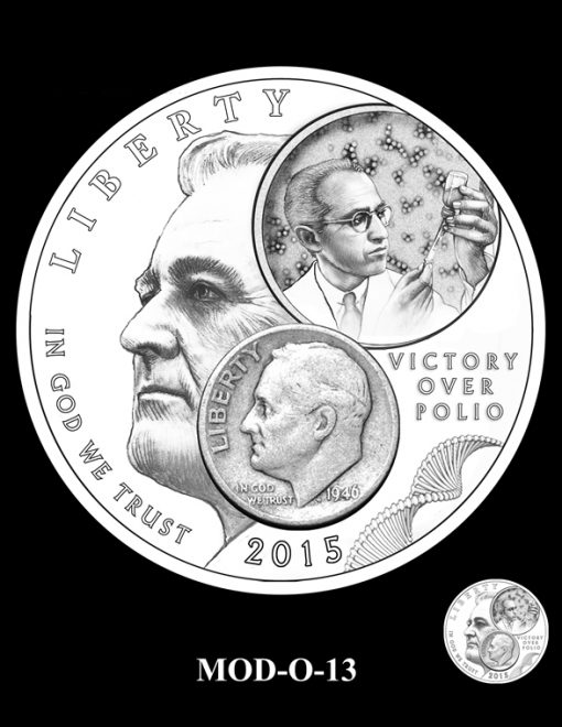 2015 March of Dimes Commemorative Coin Design Candidate MOD-O-13