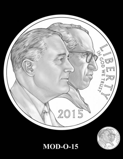 2015 March of Dimes Commemorative Coin Design Candidate MOD-O-15