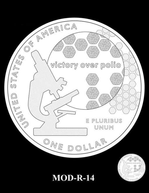 2015 March of Dimes Commemorative Coin Design Candidate MOD-R-14