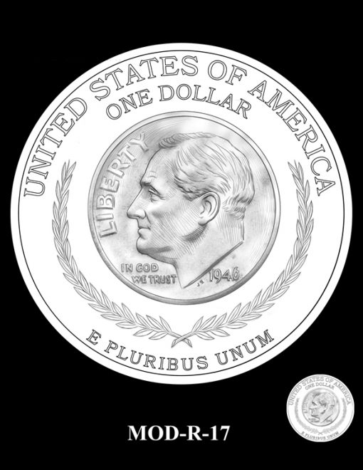 2015 March of Dimes Commemorative Coin Design Candidate MOD-R-17