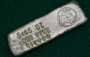 5.46 oz silver bar