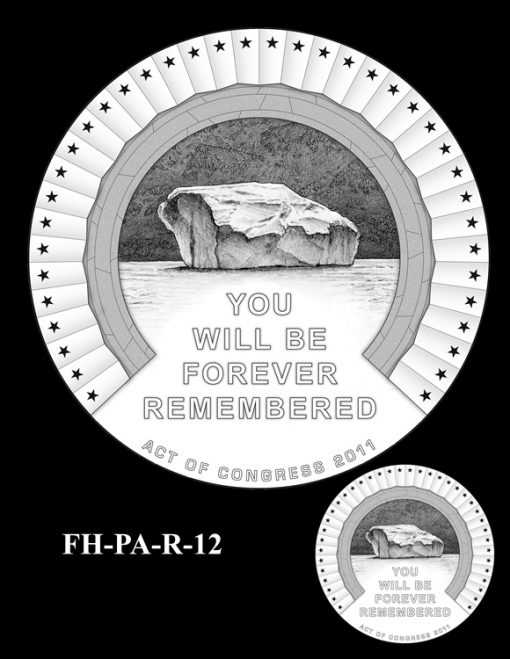 Fallen Heroes Flight 93 Medal Design Candidate FH-PA-R-12