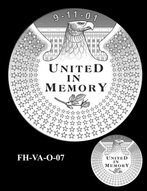 Fallen Heroes Pentagon Memorial Medal Design Candidate FH-VA-O-07