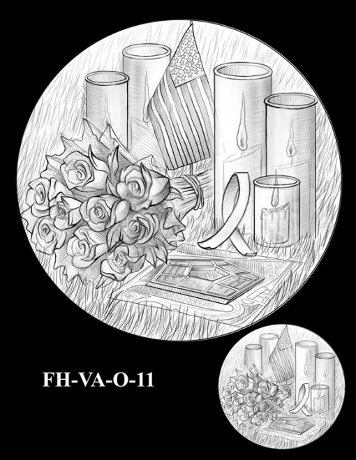 Fallen Heroes Pentagon Memorial Medal Design Candidate FH-VA-O-11