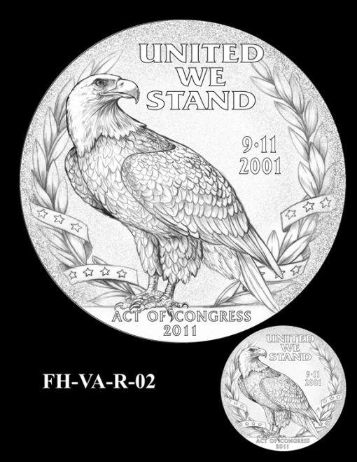 Fallen Heroes Pentagon Memorial Medal Design Candidate FH-VA-R-02