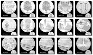Fallen Heroes of 9/11 Medals Designs for NY, Flight 93 and Pentagon