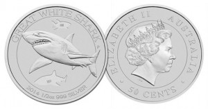 Great White Shark Silver Bullion Coin