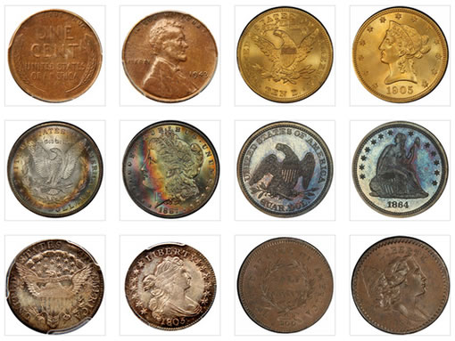 Rare Coins in the Legend-Morphy Regency Auction VII