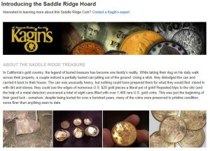 Gold Coins from Saddle Ridge Hoard Selling Quickly