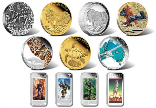 2014 Australian Silver and Gold Coins for June