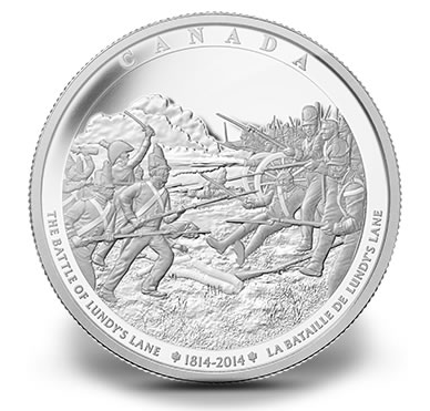 2014 Battle of Lundy's Lane One Kilogram Silver Coin