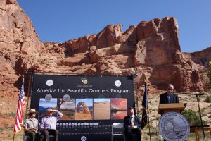 Arches National Park Quarter Launch Ceremony Highlights