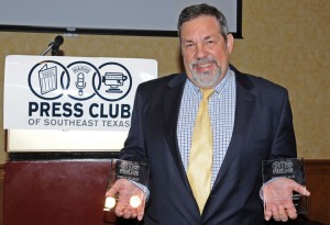 Michael Fuljenz Presented Press Club Awards
