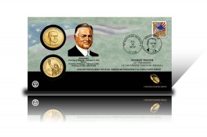 2014 Herbert Hoover $1 Coin Cover