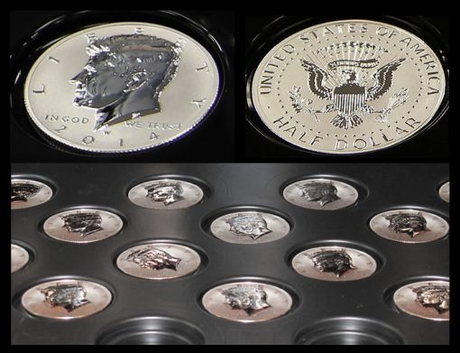 2014-W Reverse Proof Kennedy Half-Dollar Silver Coins