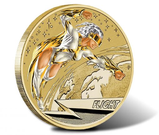 2014 Young Collectors Superpowers Series Flight $1 Coin