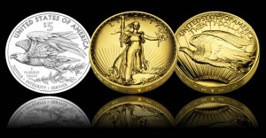 UHR Gold Coin, Silver Medal Approved; New Silver Eagle Design Out