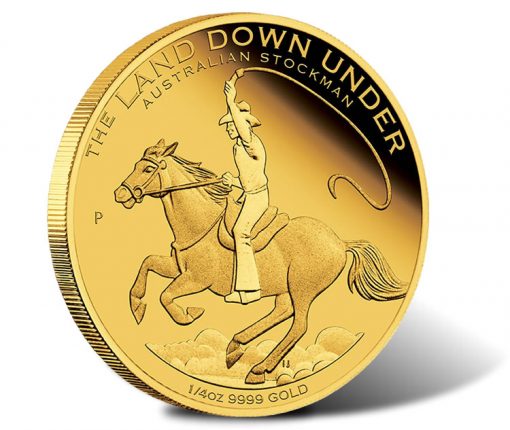 2014 Australian Stockman Gold Coin - Land Down Under Series