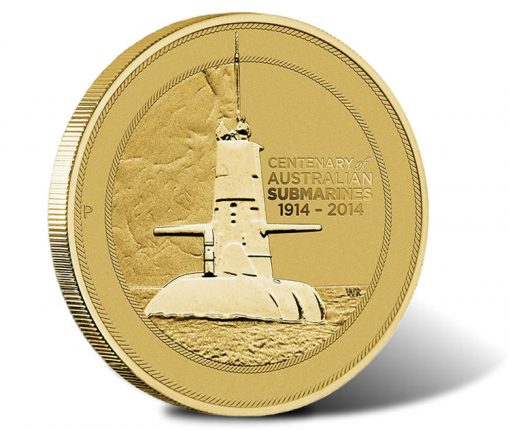 2014 Centenary of Military Submarine Coin