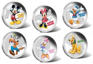2014 Disney Mickey & Friends Collectible Coins