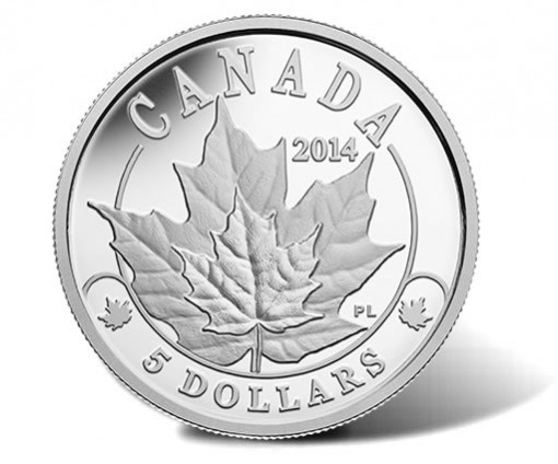 2014 Majestic Maple Leaves Plainum Coin