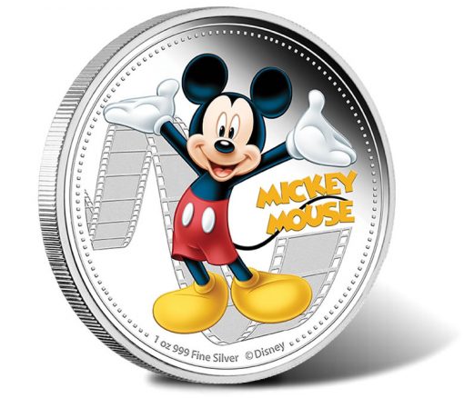 2014 Mickey Mouse Silver Coin