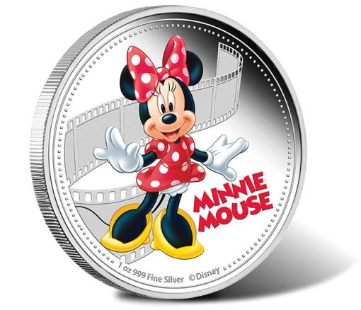 2014 Minnie Mouse Silver Coin