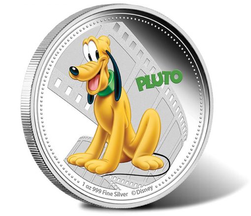 2014 Pluto Silver Coin