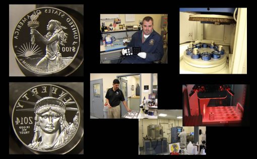 West Point Mint - Coin Die Polishing and Laser Frosting
