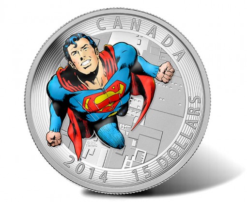 2014 $15 Superman Silver Proof Coin