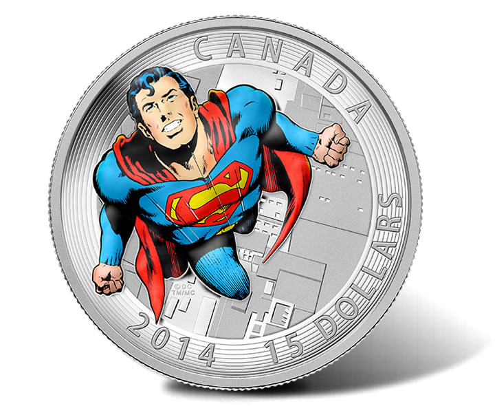 Canada 2014 $20 Iconic Superman Comic Covers Superman Annual #1 2012 1 oz Silver 
