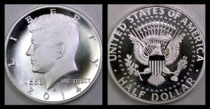 2014-S Enhanced Uncirculated  Kennedy Half-Dollar Silver Coin Photos