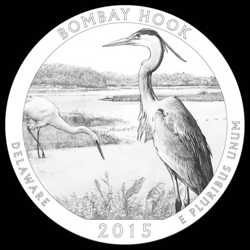 Bombay Hook National Wildlife Refuge Quarter and Coin Design