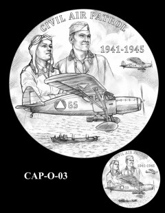 Congressional Gold Medal Design Candidate - CAP-O-03
