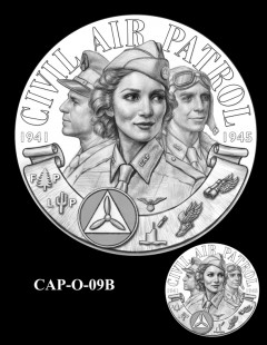 Congressional Gold Medal Design Candidate - CAP-O-09B