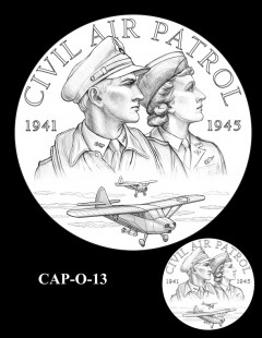 Congressional Gold Medal Design Candidate - CAP-O-13