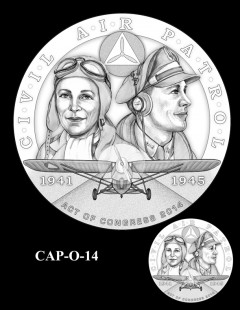 Congressional Gold Medal Design Candidate - CAP-O-14