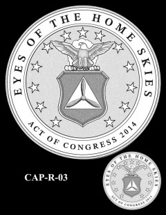 Congressional Gold Medal Design Candidate - CAP-R-03