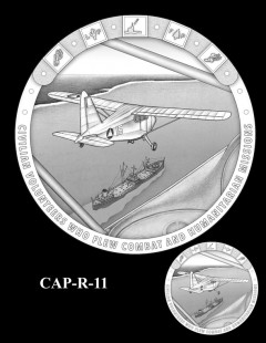 Congressional Gold Medal Design Candidate - CAP-R-11